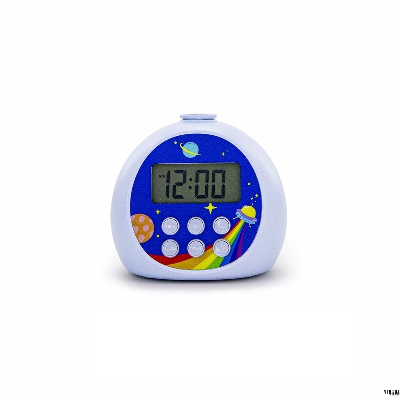 Cute Cartoon Projection Digital Alarm Clock For Kids