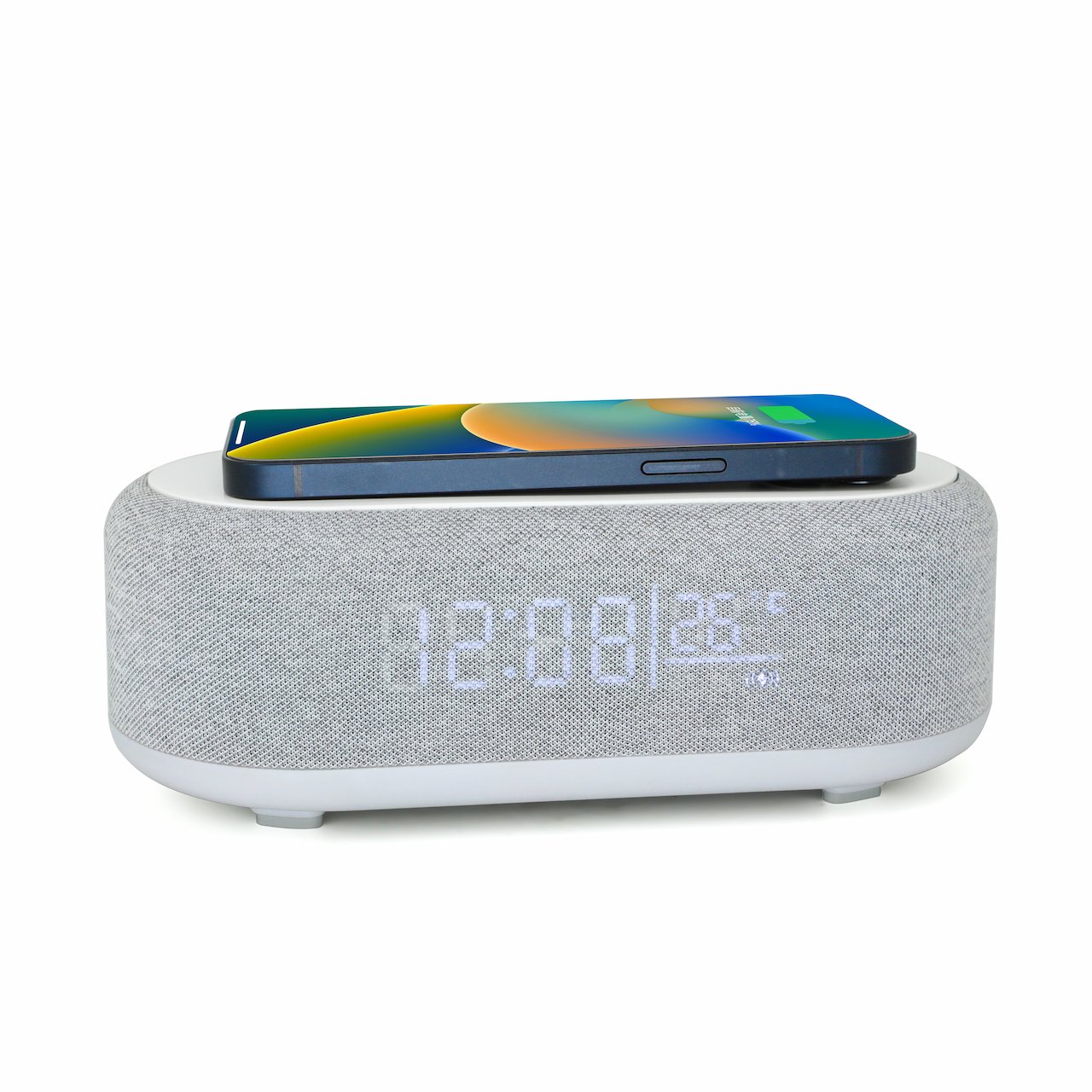 wireless charging alarm clock